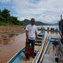 Laos - Traversée vers la grotte de Pak Ou