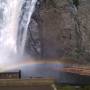 Canada - les chutes de montmorency et son arc en ciel