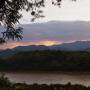 Laos - Coucher de soleil au Mont Phousi