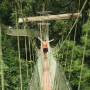 Malaisie - La skywalk sans les mains (pas si stable !)