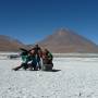 Bolivie - Dernière photo avant de quitter les suissesses à la frontière chilienne