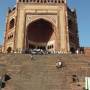 Inde - Fatehpur Sikri - Porte sublime