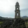 Mexique - Quelques ruines ont survecu a la derniere eruption, l