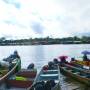 Guyana - Les bords du Maroni avec le Suriname en face